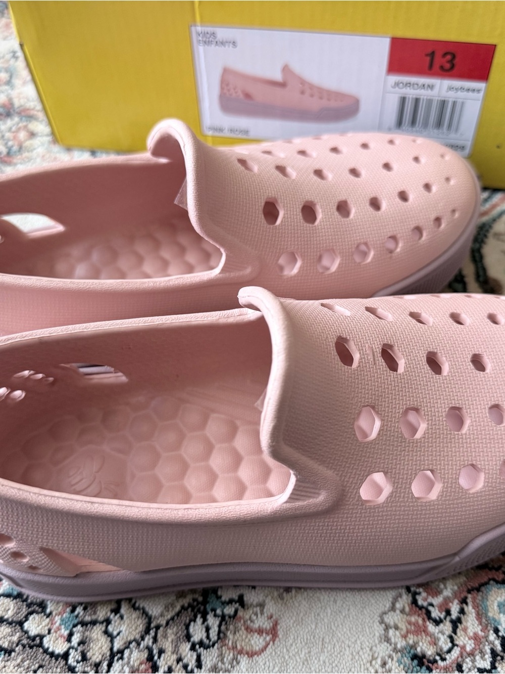 Joy bees Pink Slip-On Clog sneakers